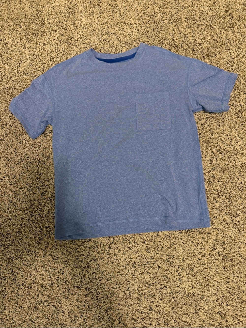 all in motion Heather Blue Short-Sleeve Pocket Tee